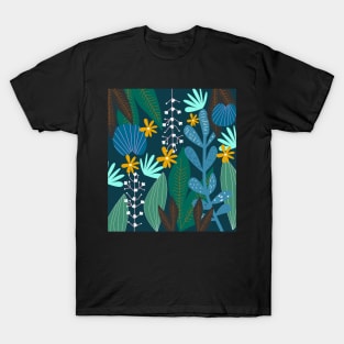 Nocturnal aquatic pattern T-Shirt